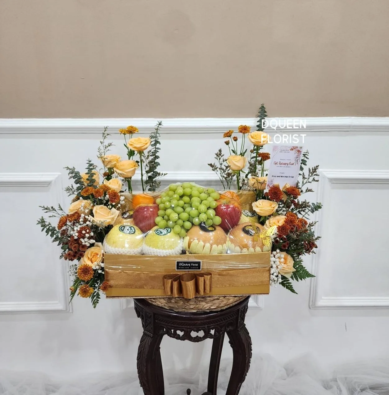 buket bunga murah dqueen florist (hampers)